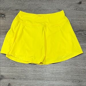 Sunny Yellow Women's Skort